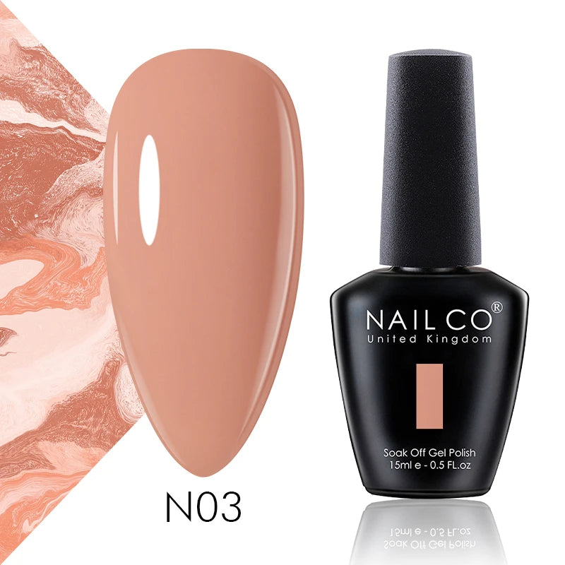 NAILCO 15ml Hema Free TPO Free Top Coat And Base Coat Art Design Gel Nail Polish Top Base Coat UV LED Soak Off Gel Nail Varnish