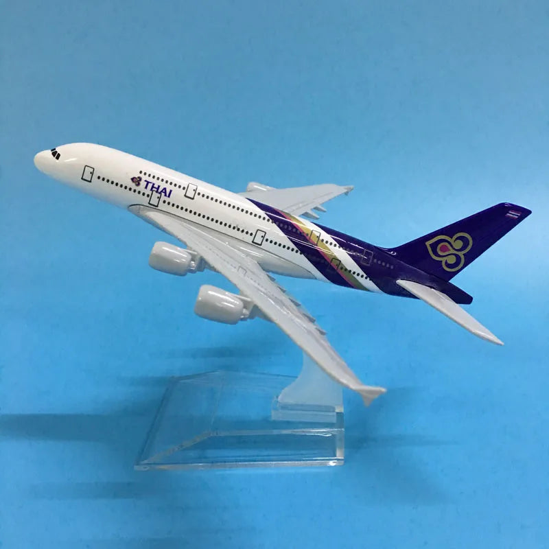 JASON TUTU 16cm Concorde Plane Airplane Model Aircraft Model Diecast Metal 1/400 Scale Planes