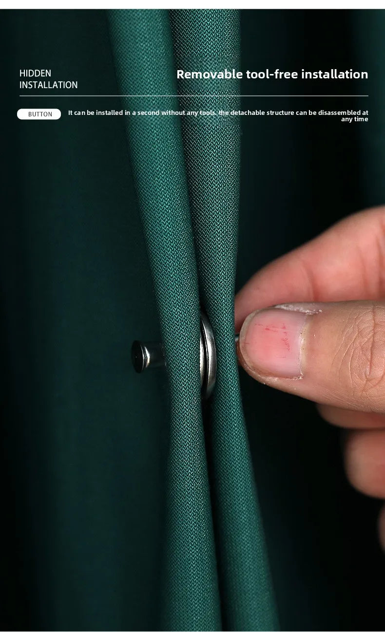 Strong Magnetic Clips Grab a Curtain Parts Bedroom Curtains Accessories Flexible Rails for Curtains Curtain Tongs Pin Magnets