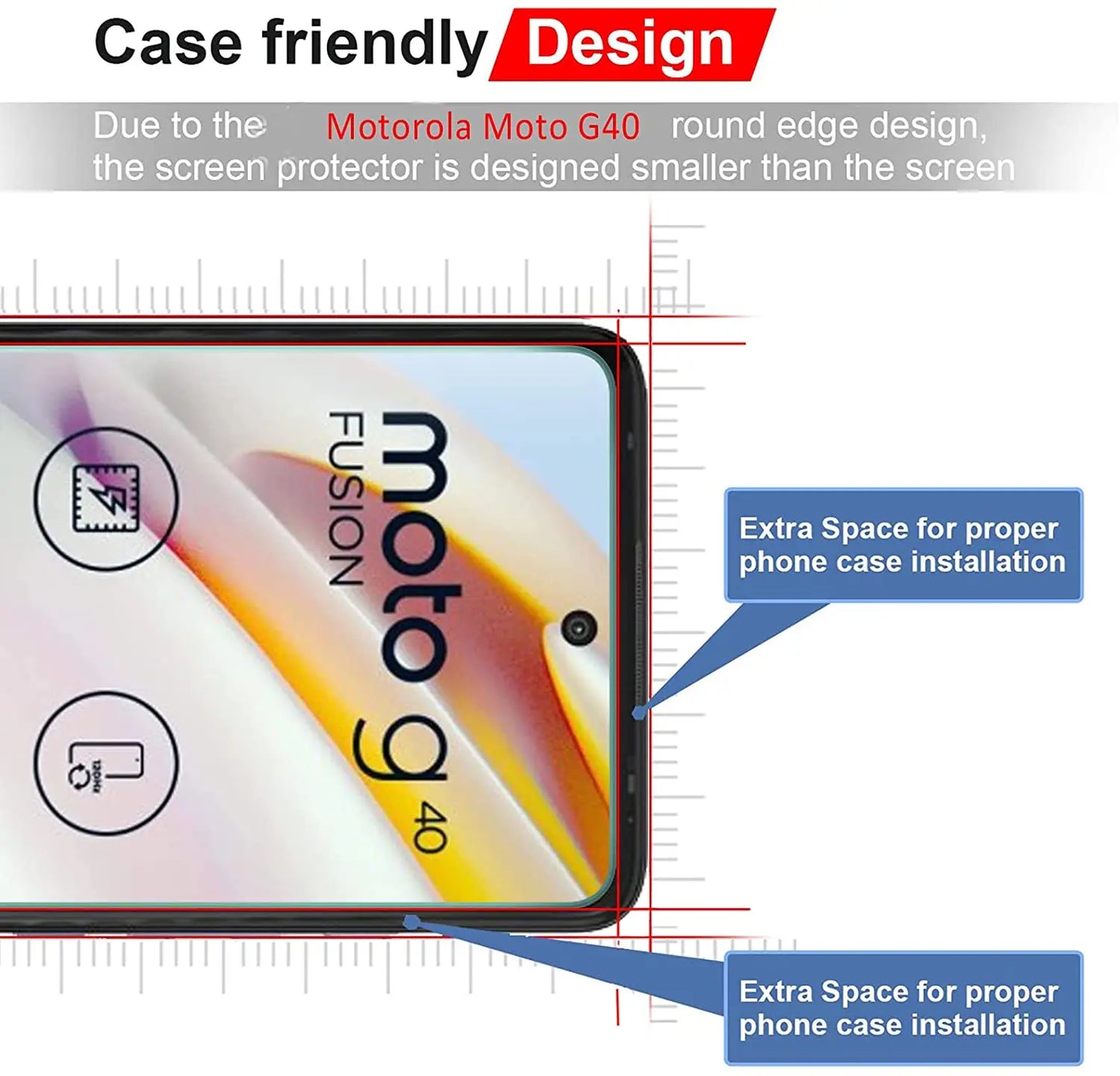 5Pcs Tempered Glass For Moto G84 G54 5G G14 4G Screen Protector