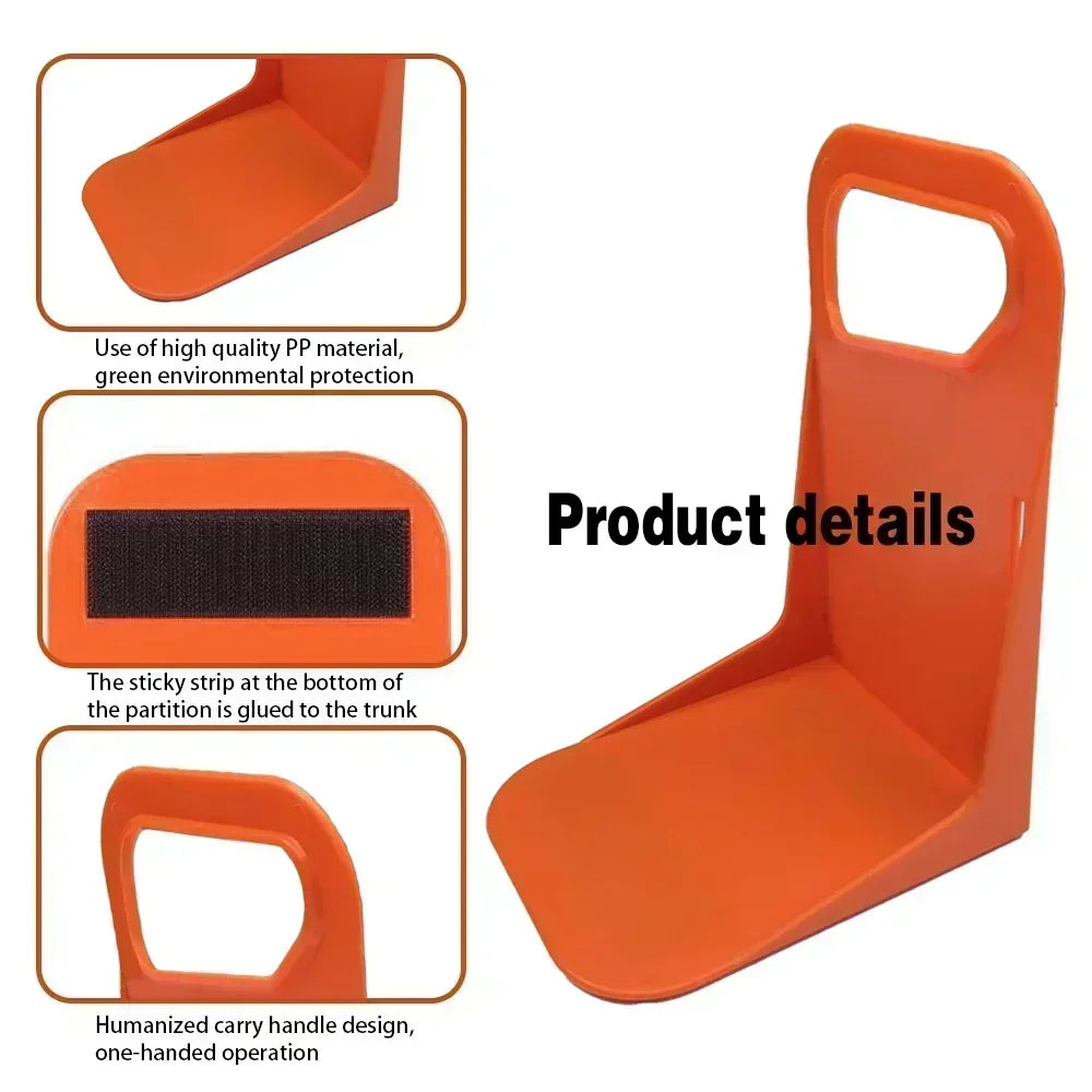 1PCS Car Trunk Storage Box Fixed Partition Multifunctional Rack Holder Luggage Box Organizer Fixed Holder Auto Stowing Tidying