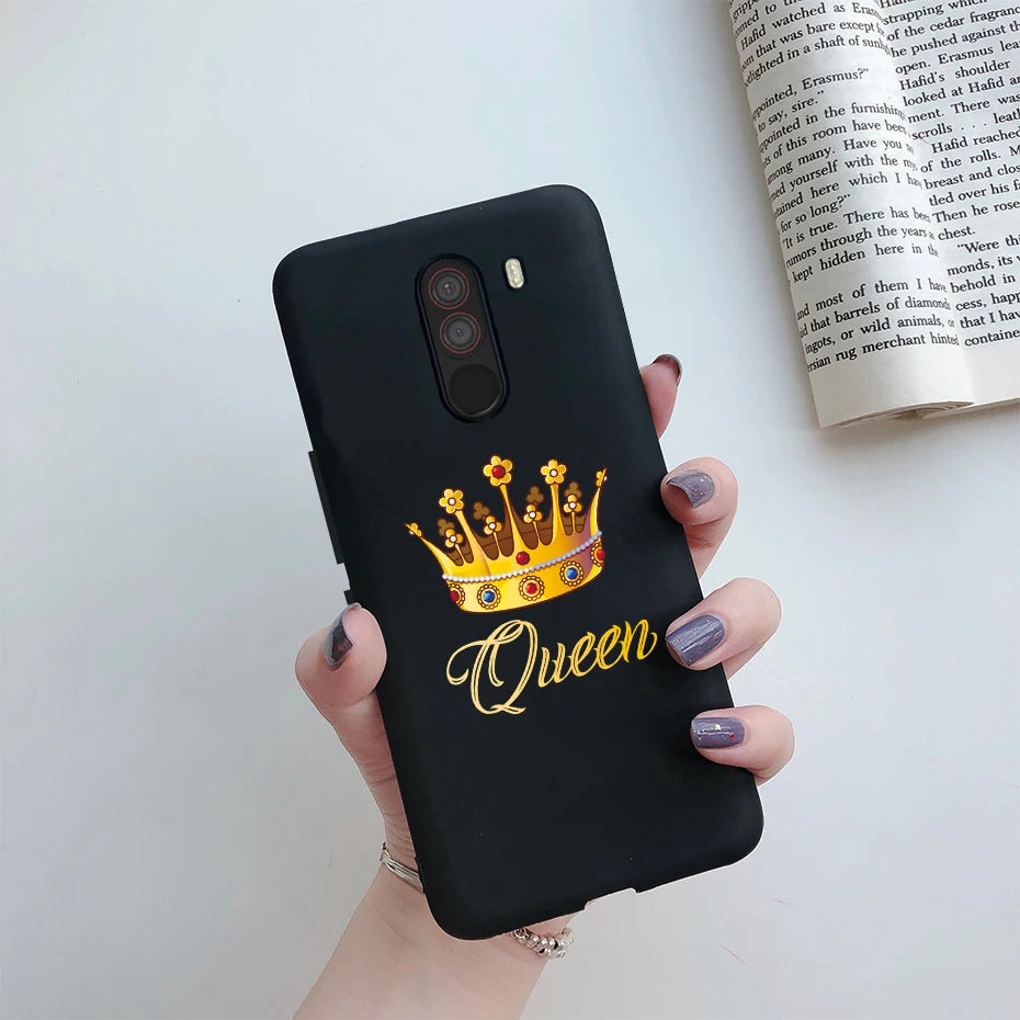 For xiaomi Pocophone F1 Case Poco F1 Cute Cat Cartoon Cover Silicone Soft TPU Phone Case For xiaomi Pocophone F1 Global F 1 Case