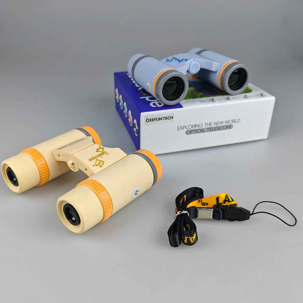 Hd Binoculars Detachable Spliced Mono-Binoculars Convert 10x Focus Children's Outdoor Exploration Science Education Physics Toys