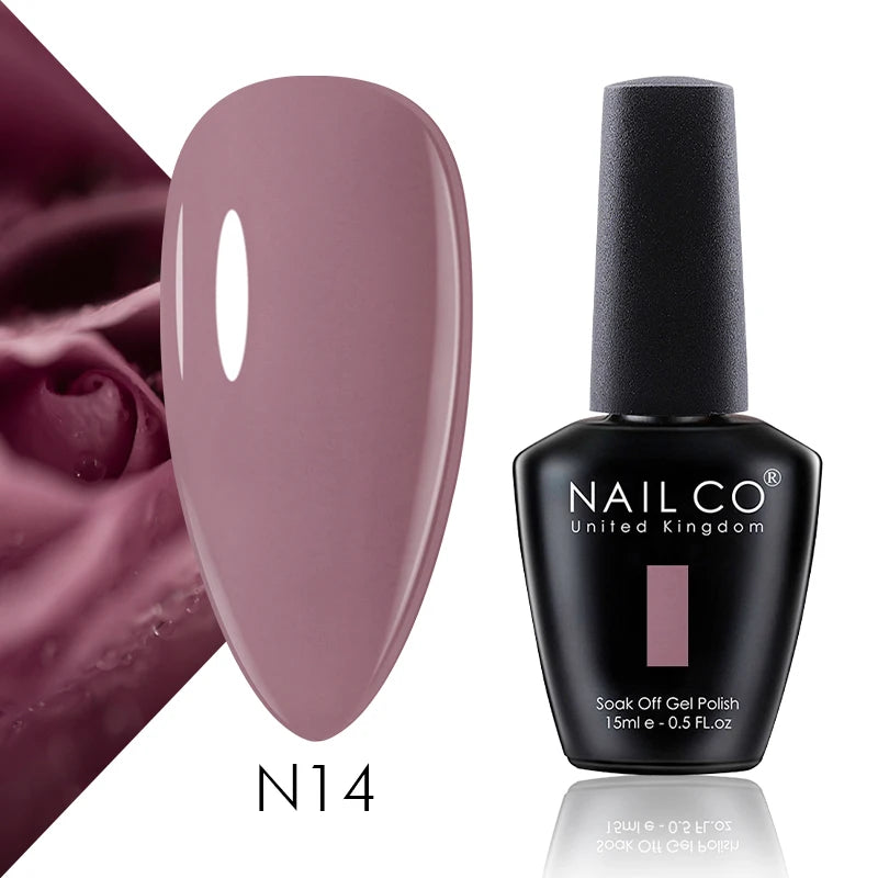 NAILCO 15ml Hema Free TPO Free Top Coat And Base Coat Art Design Gel Nail Polish Top Base Coat UV LED Soak Off Gel Nail Varnish