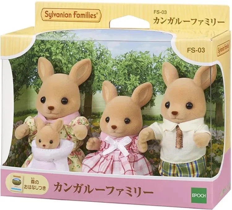 Sylvanian Families Anime Girl Figures Calico critters Furniture Set Pvc Statue Model Doll Collection Ornaments Gifts Toys