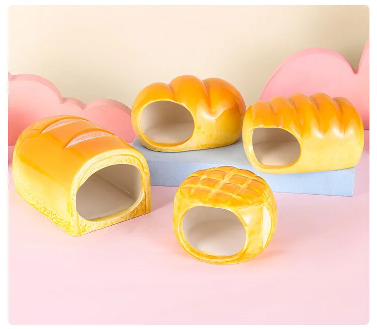 Ceramic Hamster House for Small Animals Outdoor Cave Small Animal Cool House