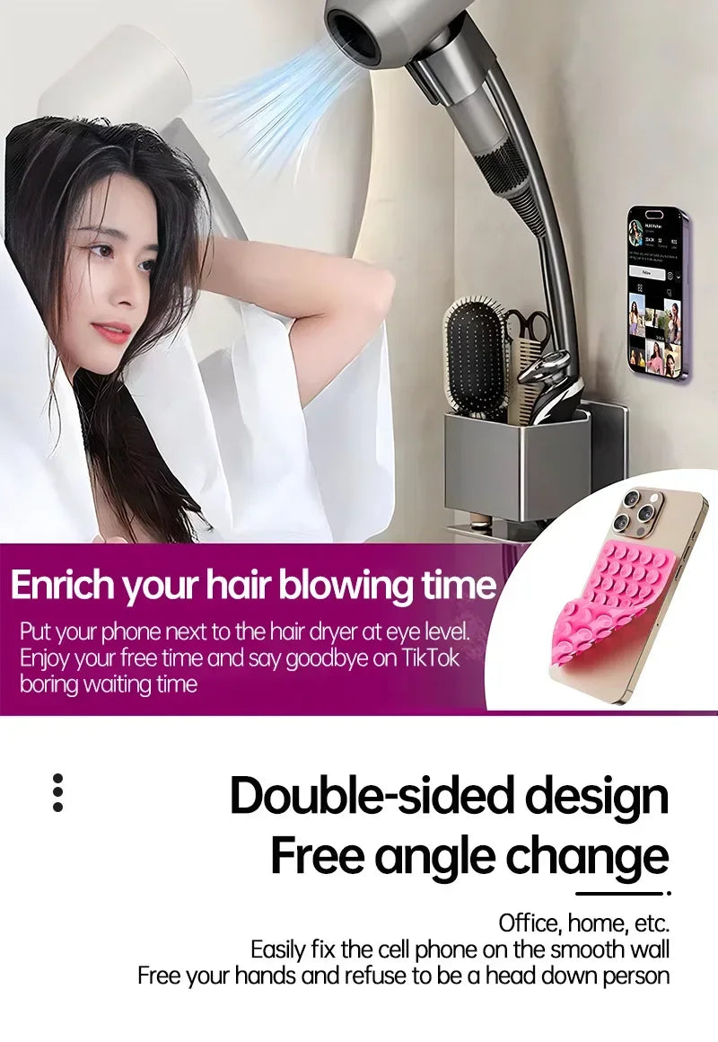 Double Sided Silicone Suction Cup Multicolor Strong Adhesive Stand For iPhone 11 12 13 14 15 16 Pro Max Detachable Phone Holder