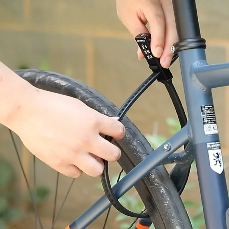 Bike Lock Tie Combination Lock Belt Combination  Alloy Combination Pant Pocket Lock Shoelace