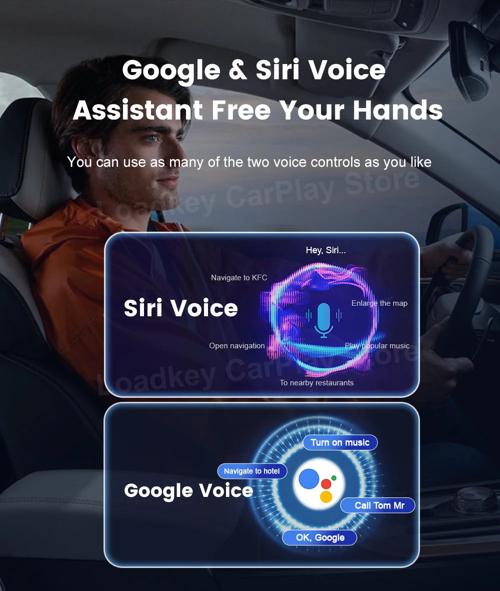 CarlinKit 5.0 Wireless CarPlay Android Auto Adapter 3 in 1 Wireless Car Adapter for Mazda Toyotal Peugeot Volvo Kia Spotify