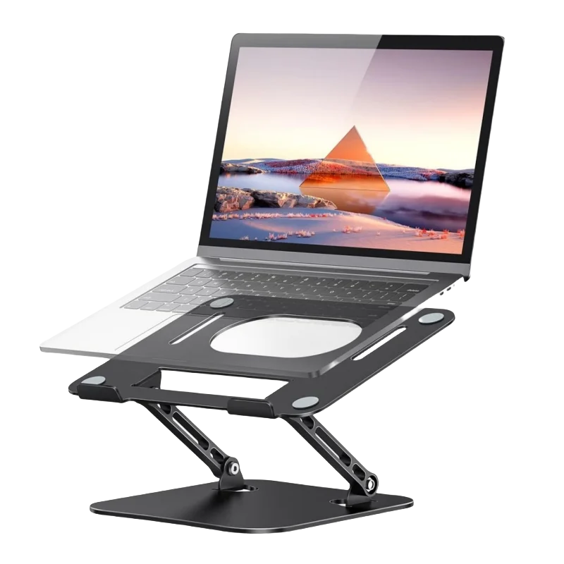 Laptop Stand, Adjustable Laptop Stand for Desk, Aluminum Computer Stand Portable , for Mac HP ASUS Acer ThinkPad Dell Lenovo