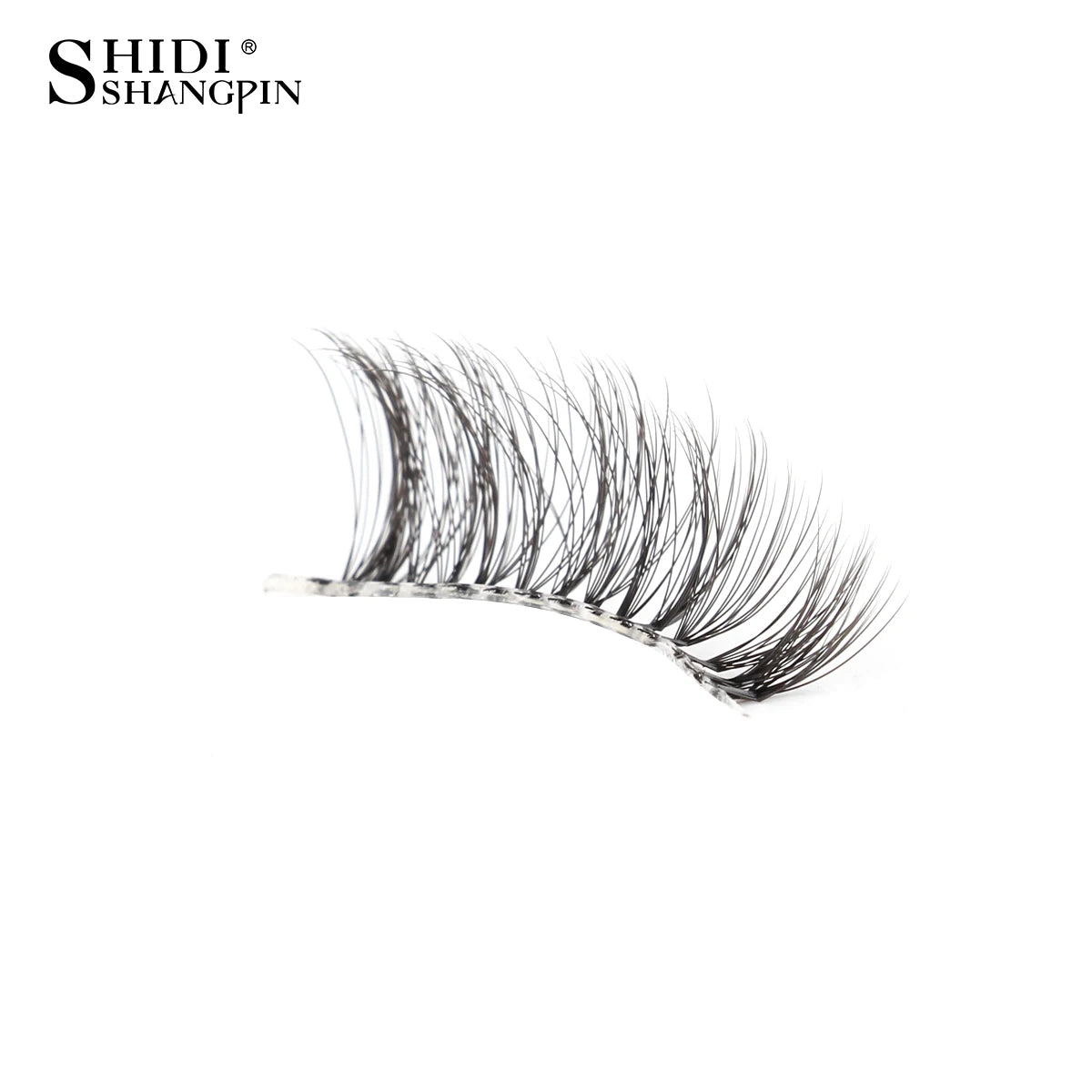 3/5/10Pairs Half False Lashes Natural Short 3D Cat Fake Mink Eyelashes Extension Winged Fluffy Wispy Faux Cils Clear Band Makeup