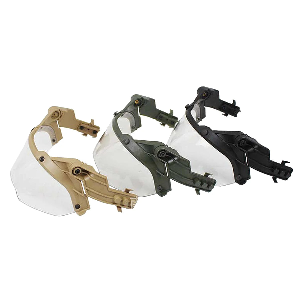 Tactical FAST Helmet Half Face Mask Adjustable Helmet Flip Goggles Hunting Airsoft CS Game Paintball Helmet Accessories Gear