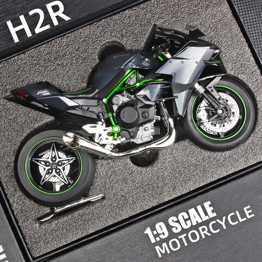 1:9 Ninja H2R Unique Motorcycle Model: Ideal Gift for Young Adults, Great for Romance, Friendship, Men's Birthd