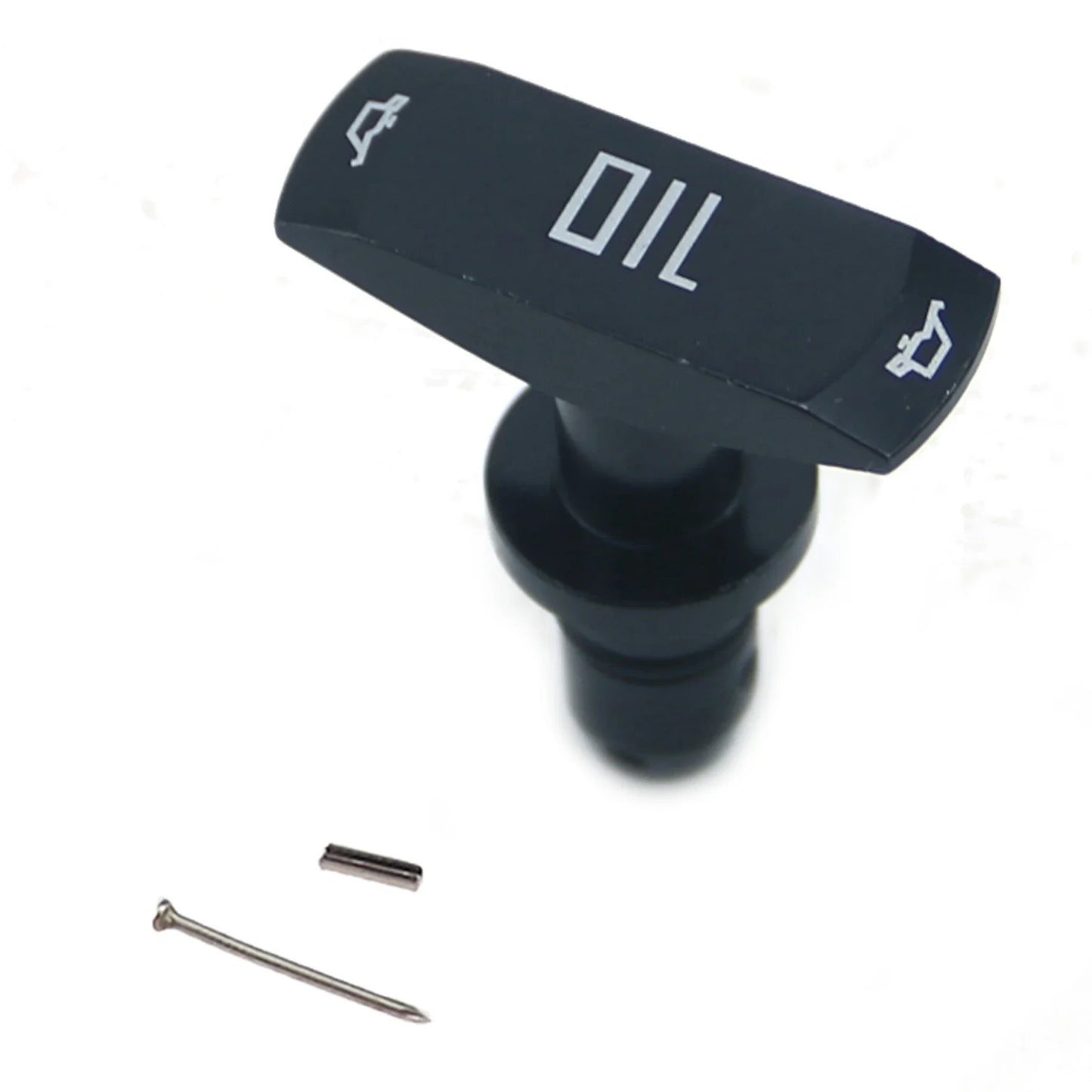 1PC Universal Car Oil Dipstick Pull Handle Engine Oil Pullhandle Aluminum Alloy Auto Replacement Modification Decoration