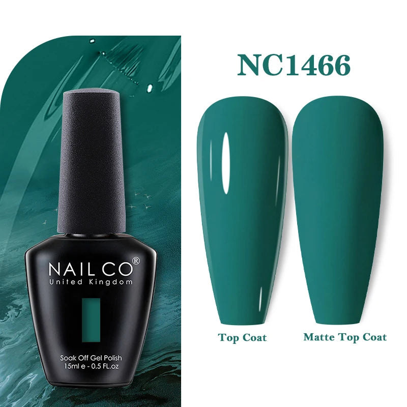 NAILCO Gel Nail Polish 15ml Nail Art Vernis Semi Permanent Soak off UV Gel Polish Gel Manicure Nail Varnish Nail Color Ongles