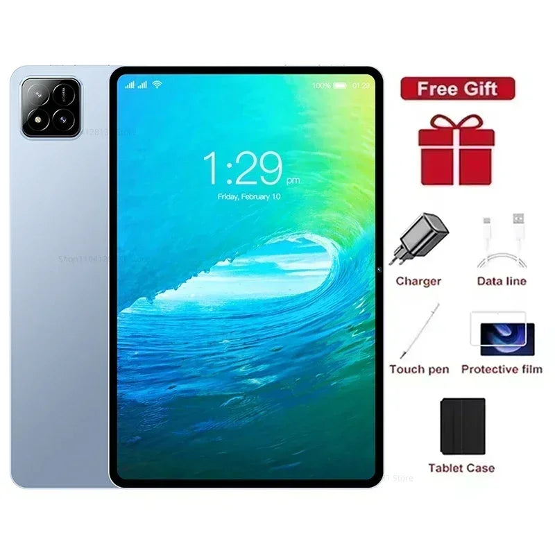 2025 NEW Original  Pad 7 Pro Tablet 11inch Snapdragon 8gen2 HD 4K Android 14 22GB+2TB 12000mAh 5G Dual SIM WiFi GPS Tablets PC