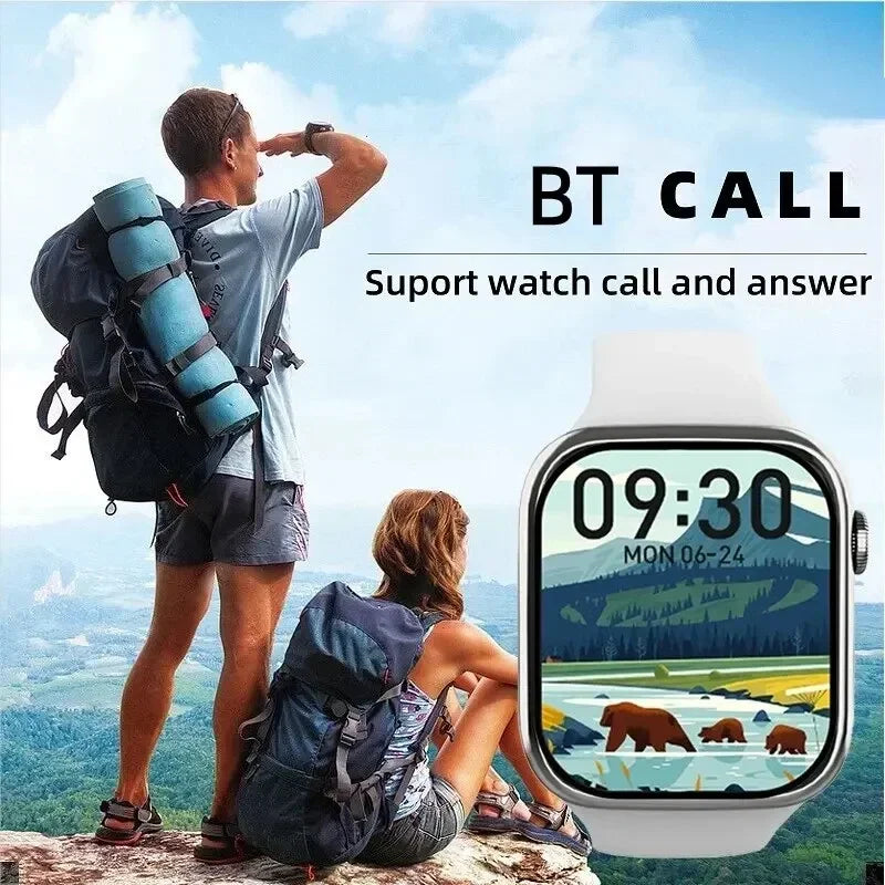 5Pcs Smart Watch Answer Call Music Player Health Sport Bracelet Fitness Tracker Custom Dial Smartwatch Women Men Gift I8 Pro Max