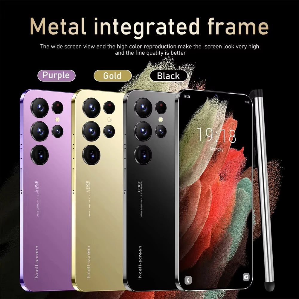 2025 Original Pad S25 ultra Tablet PC 7.3 inch HD 4K Android 13 22GB+2TB 7800mAh Battery 4G 5G Dual Sim Card WiFi GPS Google Tab