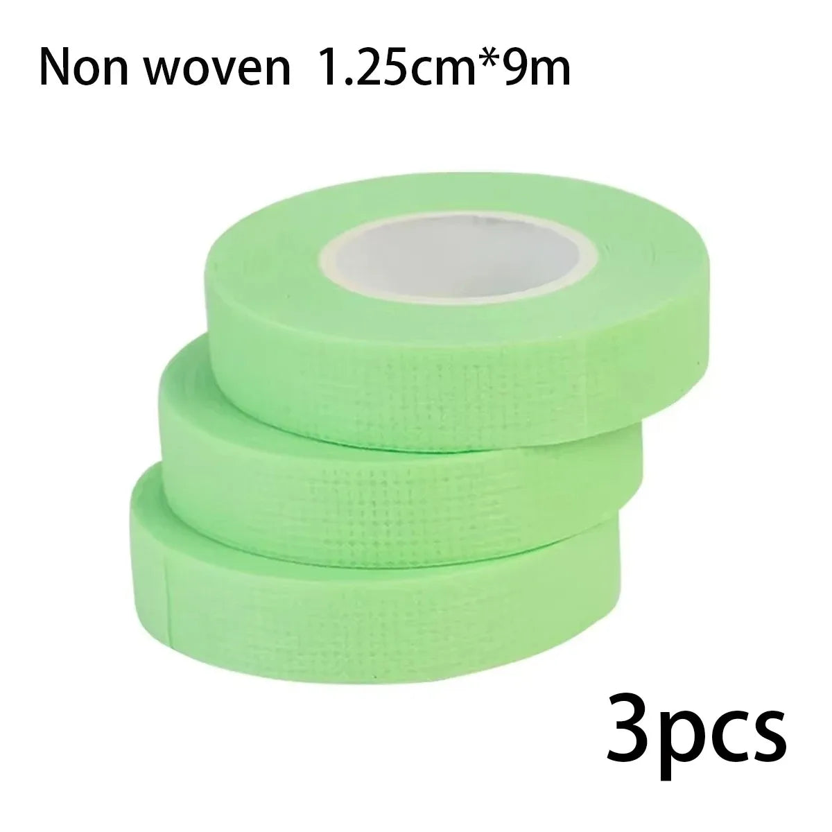 Eyelash Tape Transparent Adhesive Fabric 9m/10 Yard/Roll Adhesive Breathable Micropore Fabric Tape for Eyelash Extension Supply