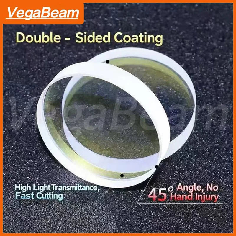 Raytools Fiber Laser Lense D30x5mm 37x7 38.1x1.6 Protective Windows 12KW 20KW laser lens Cutting for BM114 BM114S BM06K  BS06K