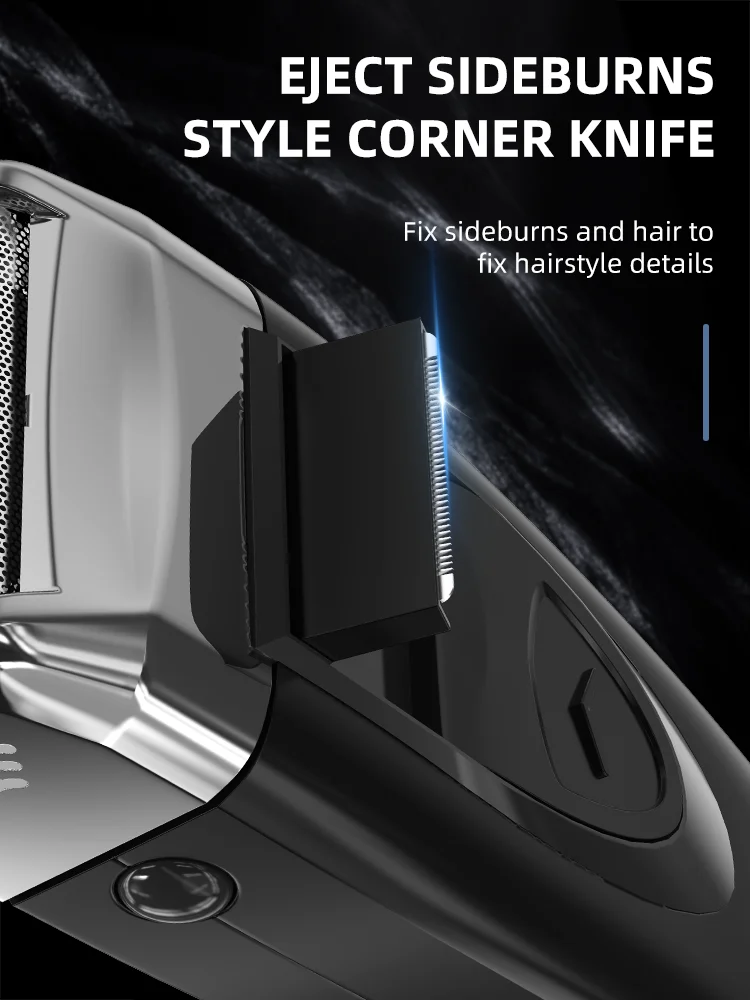 Kemei KM-9038 Foil Professional Electric Shaver Portable Razor Rechargeable Beard Trimmer USB Hair Shaving Machine for Men