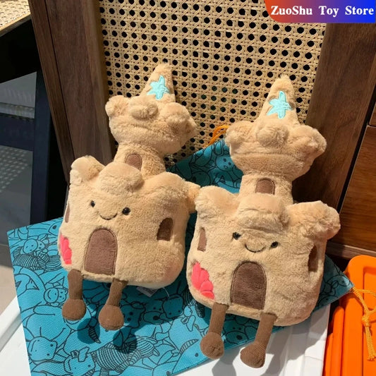 30cm Jelly Cat Castle Plush Doll Stuffed Doll Cute Fun Shop Soothing The Doll Decor Valentine'S Festival Birthday Gift