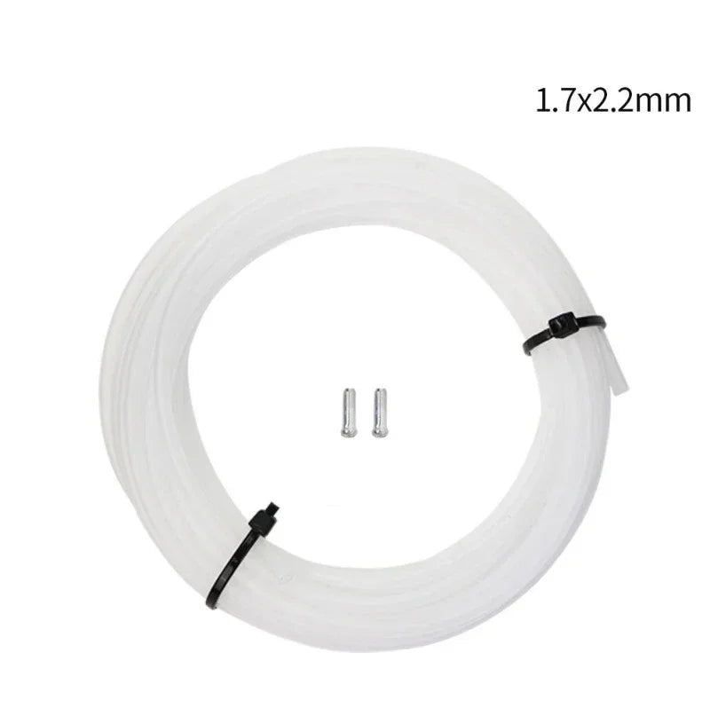 1PC Bicycle Cables Housing Bicycle White Inner Tracking White Inner Lining PVC Fishbone Tube Core Protective Casing Bicycle Part