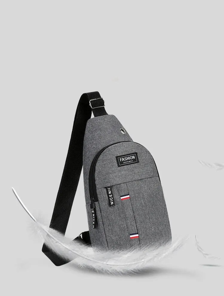 New Men Shoulder Bags Chest Bag Multifuncional Crossbody Bags Travel Sling Bag Men's Chest Bag Cross Body Chest Bag for Men Bag