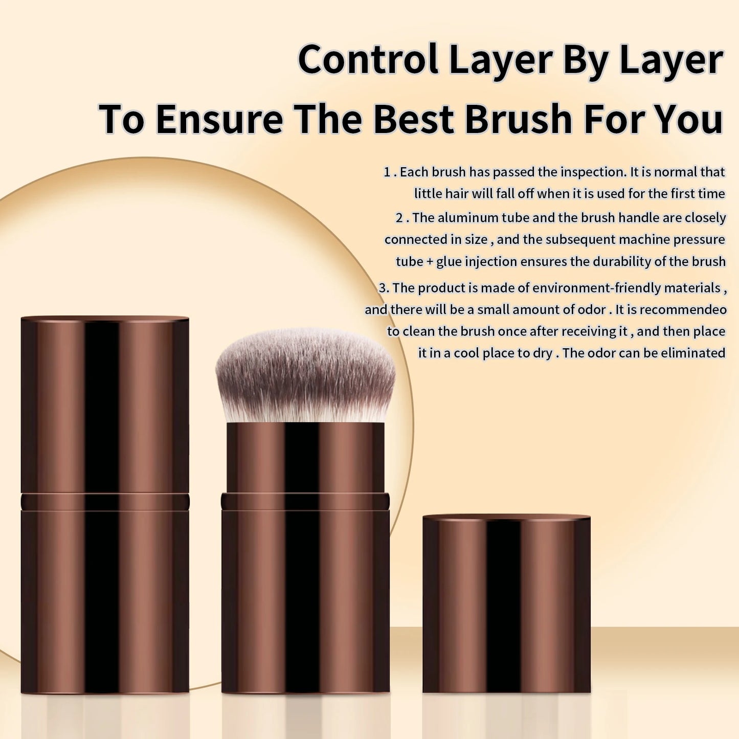 20pcs Makeup Brush Set Including Powder Brush Blush Brush Highlighter Brush Eyeshadow Brush Lash Brush Eyeliner Brush