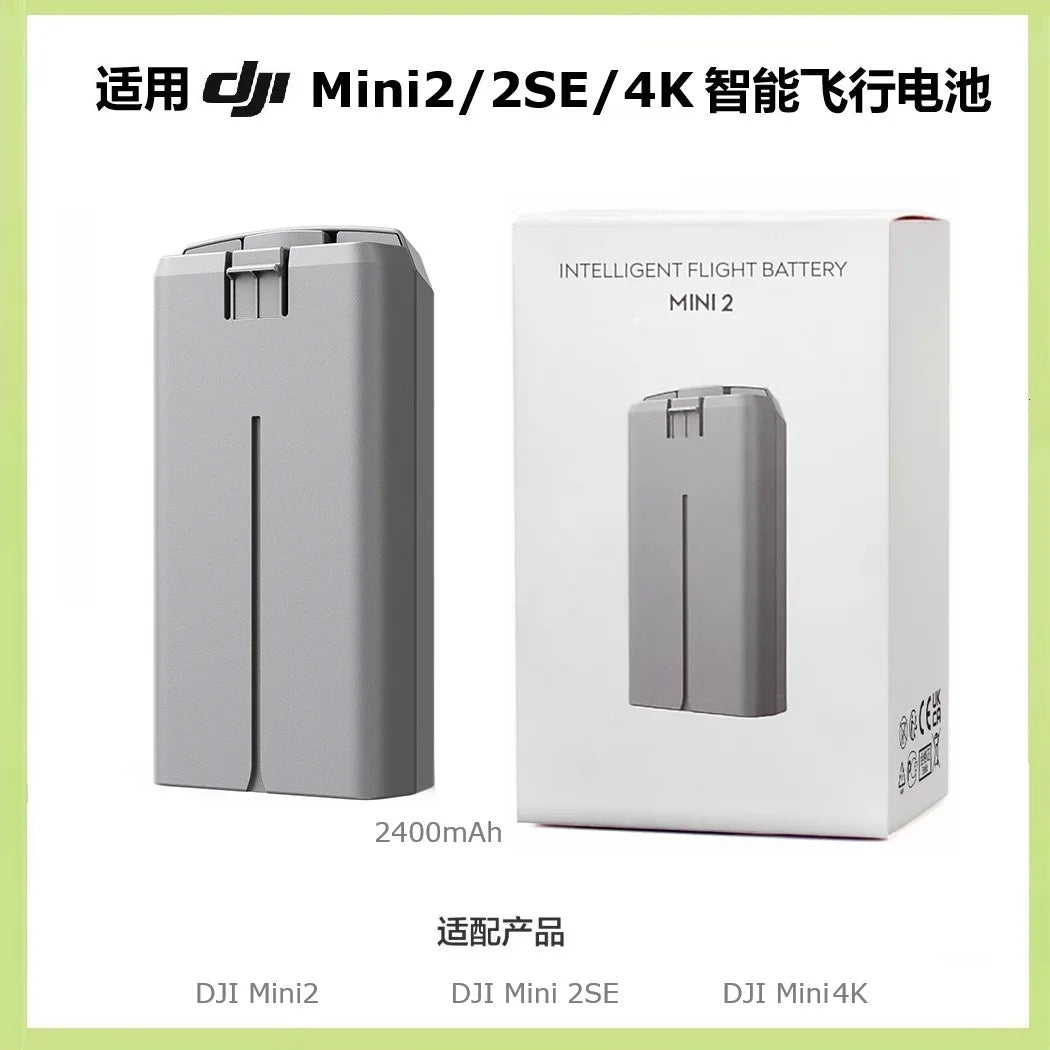 Battery For DJI Mini 4K 2 SE 2400mAh Smart Flight Replacement Power Supply