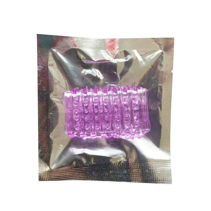 Male Silicone Penis Sleeve 1 Pcs Cock Ring Extender Men Ejaculation Lock Delayed G-spot Massage Reusable Adult Sex Product