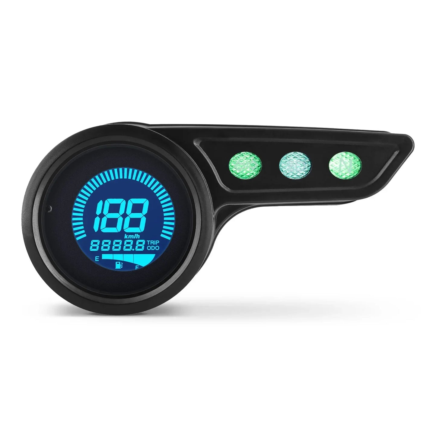 7 Color Backlight Universal Motorcycle Speedometer 12V Moto Dashboard Mileage TRIP KMH MPH Oil Level Gauge Tacho RPM Meter Tacho