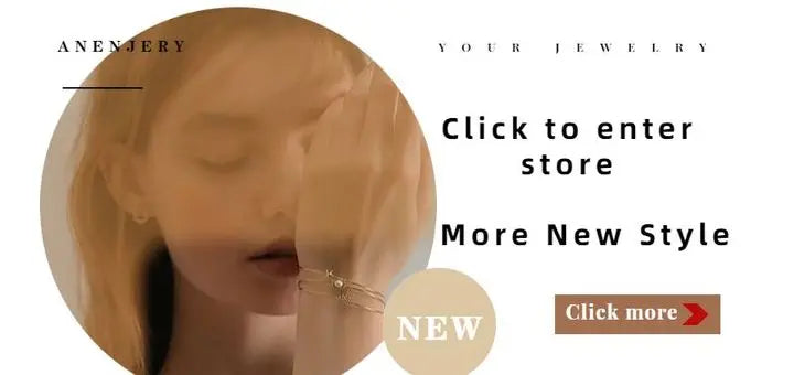 ANENJERY Geometric Thick Chain Tassel Hoop Earrings for Female Trendy Party Jewelry Accessories Wholesale