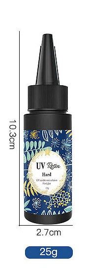 Quick Drying UV Resin Adhesive Colorless Transparent Ultraviolet Liquid UV Curing Use Craft DIY 10/25/30/50/60/100g
