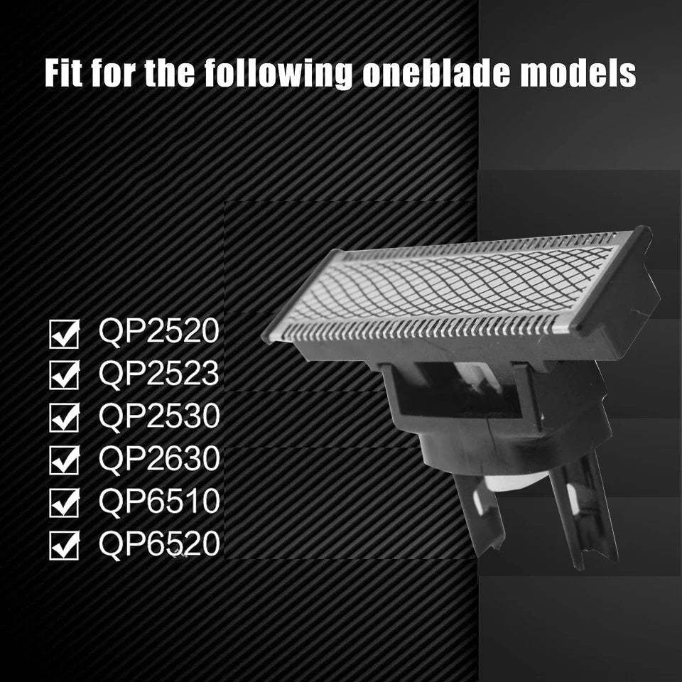 Blade/Nose Hair Trimmer for Oneblade Replacement Blade Beard Shaver Head Trimmer for QP2520 QP2530 QP2630 QP6510 QP6520 QP2523