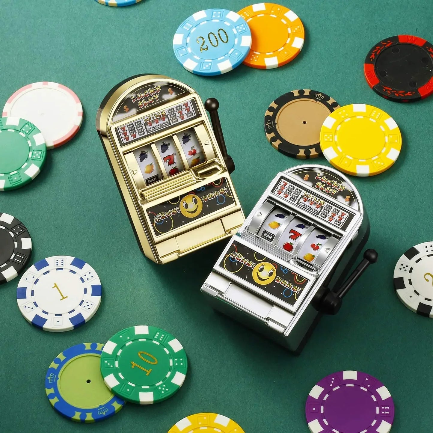 Cross Border Children Handheld Lottery Machine Toy Learning You Winning Game Machine Rocking Music