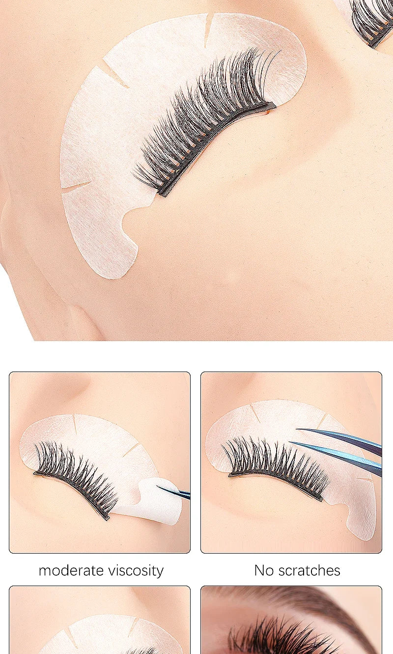 50/100/200Pairs Eye Patches Eyelash Extension Under Eye Pads MakeupLashes Patch Tip Stickers Pads For Eyelash Extension Supplies