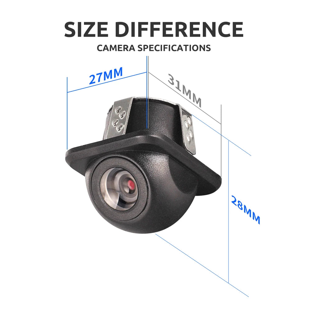 KTYDKP Universal Car Rear View Camera Waterproof Auto Parking Assistance Car Reverse Camera for Parking Monitoring