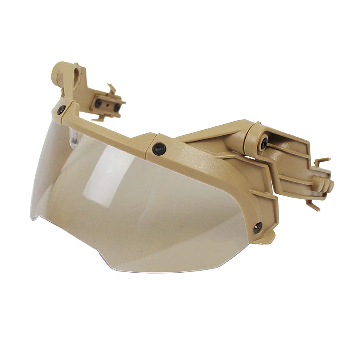 Tactical FAST Helmet Half Face Mask Adjustable Helmet Flip Goggles Hunting Airsoft CS Game Paintball Helmet Accessories Gear