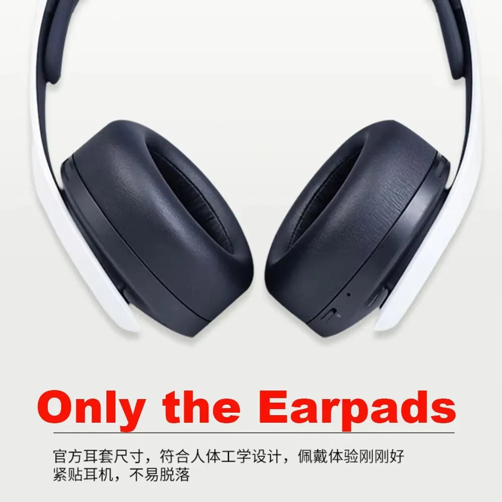Replacement Ear Pads Cups Earpad Memory Foam Cushions For Sony Playstation PS5 Pulse 3D Wireless Headphones Headset Cooling Gel