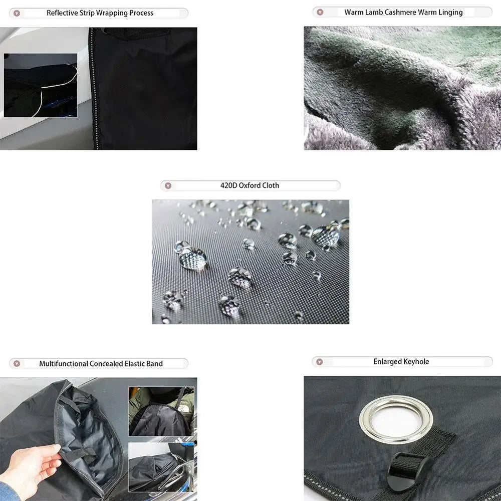 Scooters Leg Cover Knee Blanket Warmer For Vespa GTS Waterproof Windproof Motorcycle Winter Quilt For Honda Peugeot YAMAHA