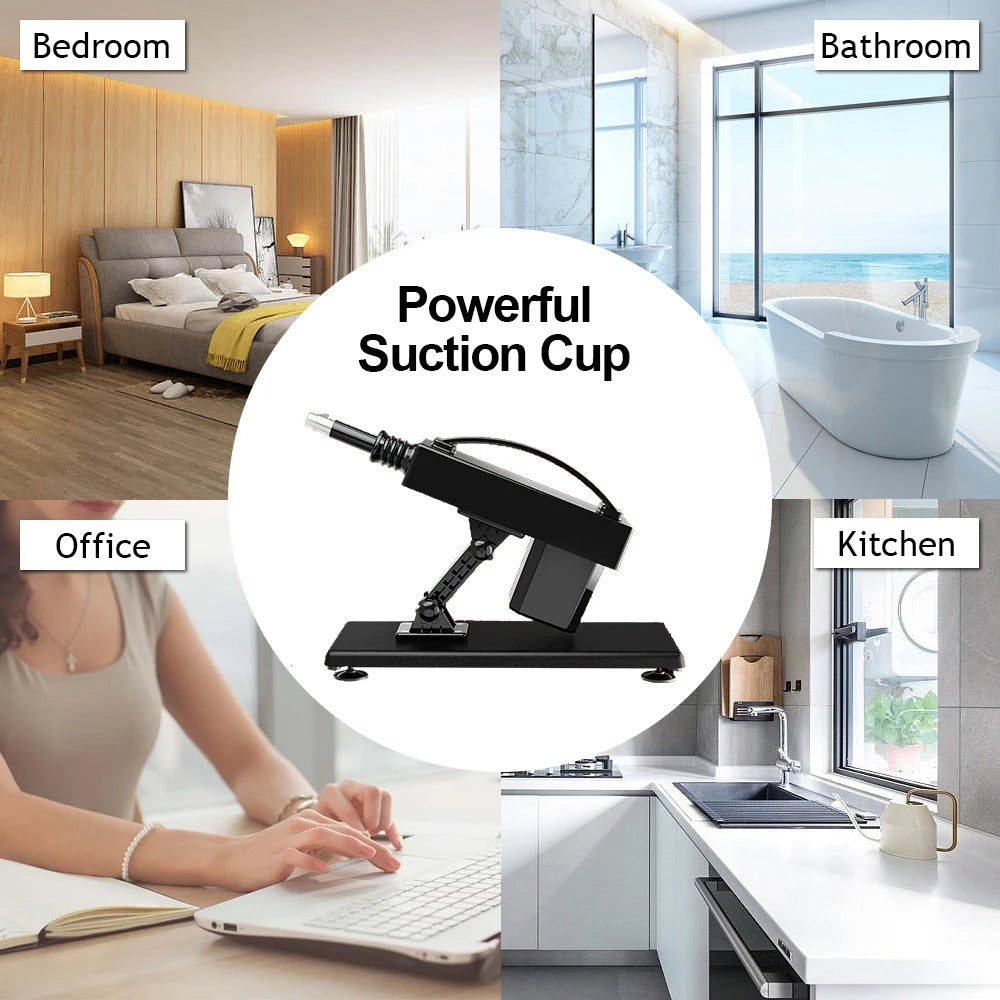 Sex Love Machine Adult Toy Automatic Thrusting Device for Men and Women Masturbation Adjustable Vaginal Anal Massage Pumping Gun