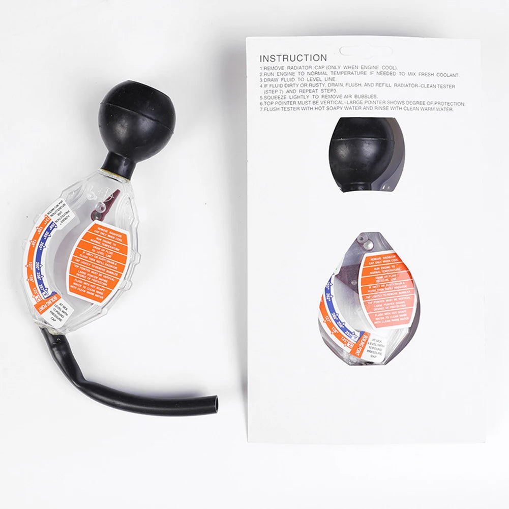 Handheld Portable Densitometer Antifreeze Dial Density Meter ℃/℉ Calibrate Car Radiator Coolant Tester Tool Densitometer