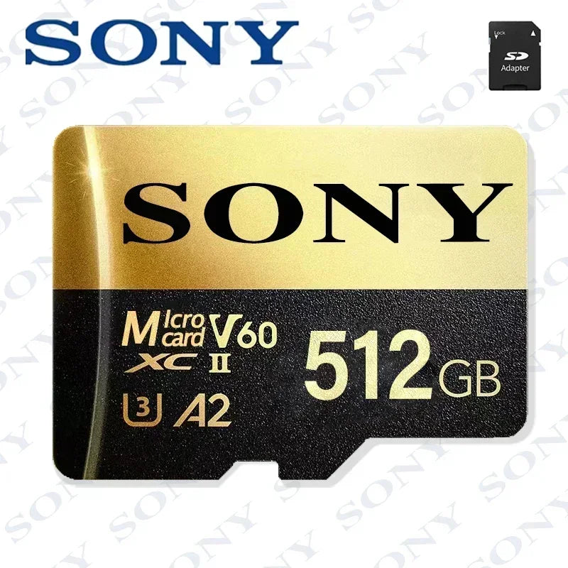 -Original-Sony-2TB Micro TF SD Card 1TB SD Memory Card 128GB 256GB U3 4K Full HD TF Memory Flash Cards for Xiaomi Phone Computer
