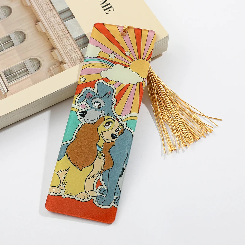 Yellow puppy bookmark, simple and portable, student birthday gift or anniversary gift.