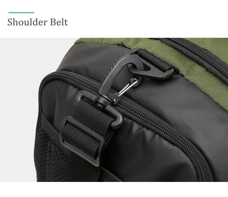 40L Sport Fitness Bag Dry Wet Separation Gym Bags for Men Women Outdoor Hiking Camping Travelling Yoga Fitness Bags