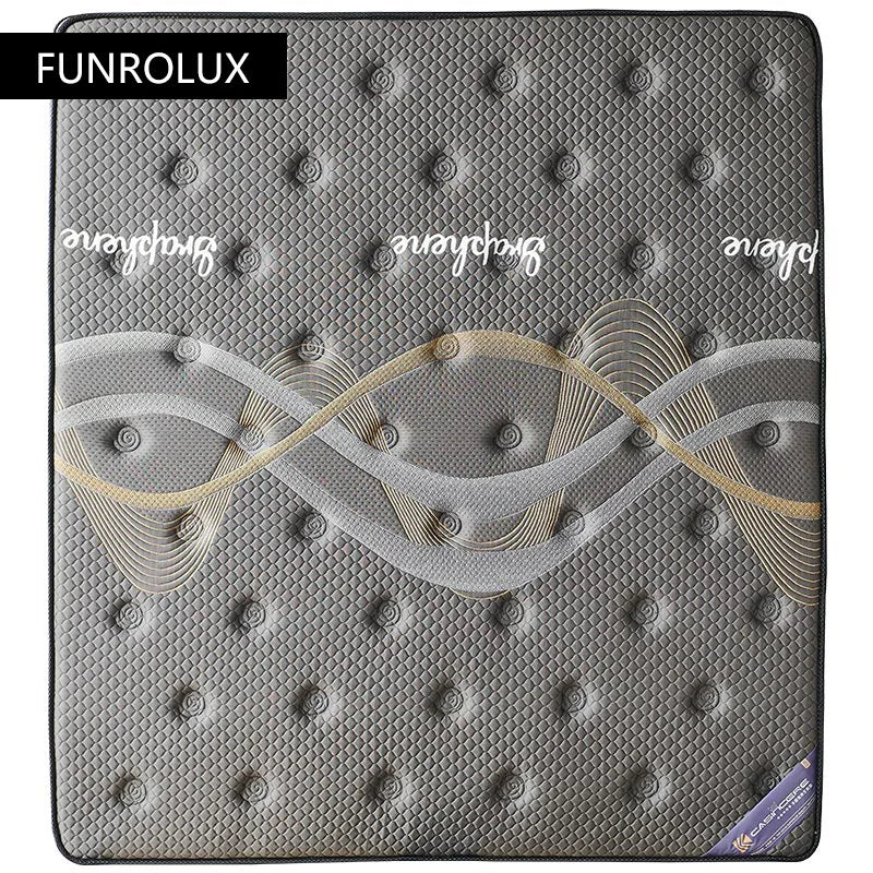 Graphene natural latex mattress top ten brands home Simmons1.8/1.5mIndependent spring coconut palm hard pad