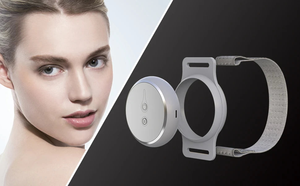 KTS Wrist Massager LED Red Light Therapy Device Healthcare Round Near Infrared Therapy Device for Wrist Sprain Arthritis 810nm