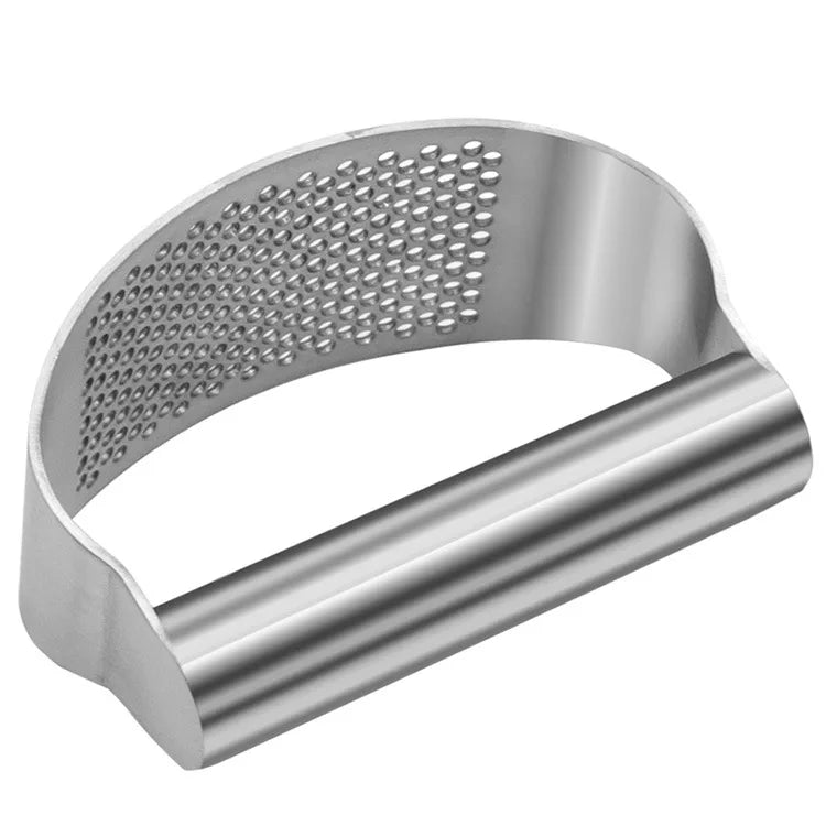 Stainless Steel Garlic Press Manual  Mincer Chopping  Tools Curve Fruit Vegetable Cooking Kitchen Gadgets Home Appliance Kitchen