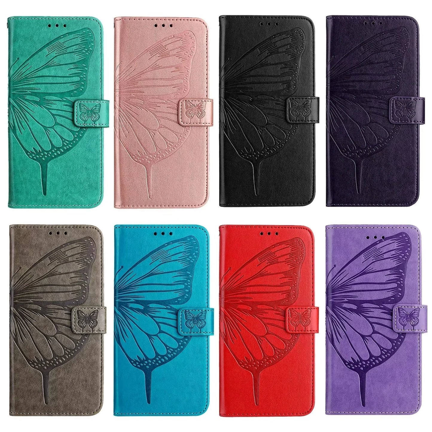 PU Leather Flip Case For Samsung Galaxy M04 M05 M06 M16 M12 M13 M22 M23 M32 M33 M34 M35 M36 M52 M53 M54 M55 M56 M62 Wallet Cover